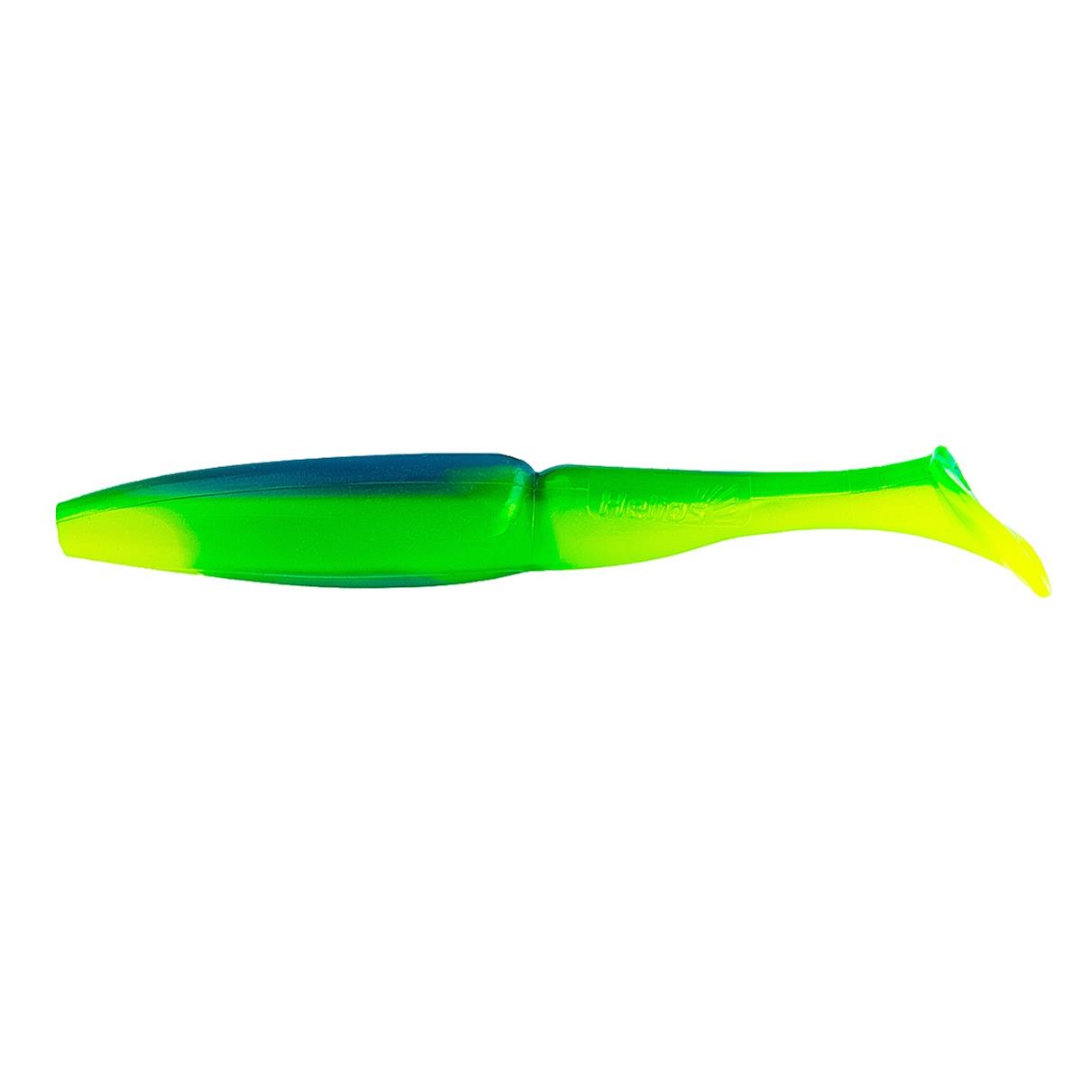 Виброхвост Guru 5,0"/12,7 см Blue Lime 5шт. (HS-31-040) Helios Виброхвост Guru 5,0"/12,7 см Blue Lime 5шт. (HS-31-040) Helios