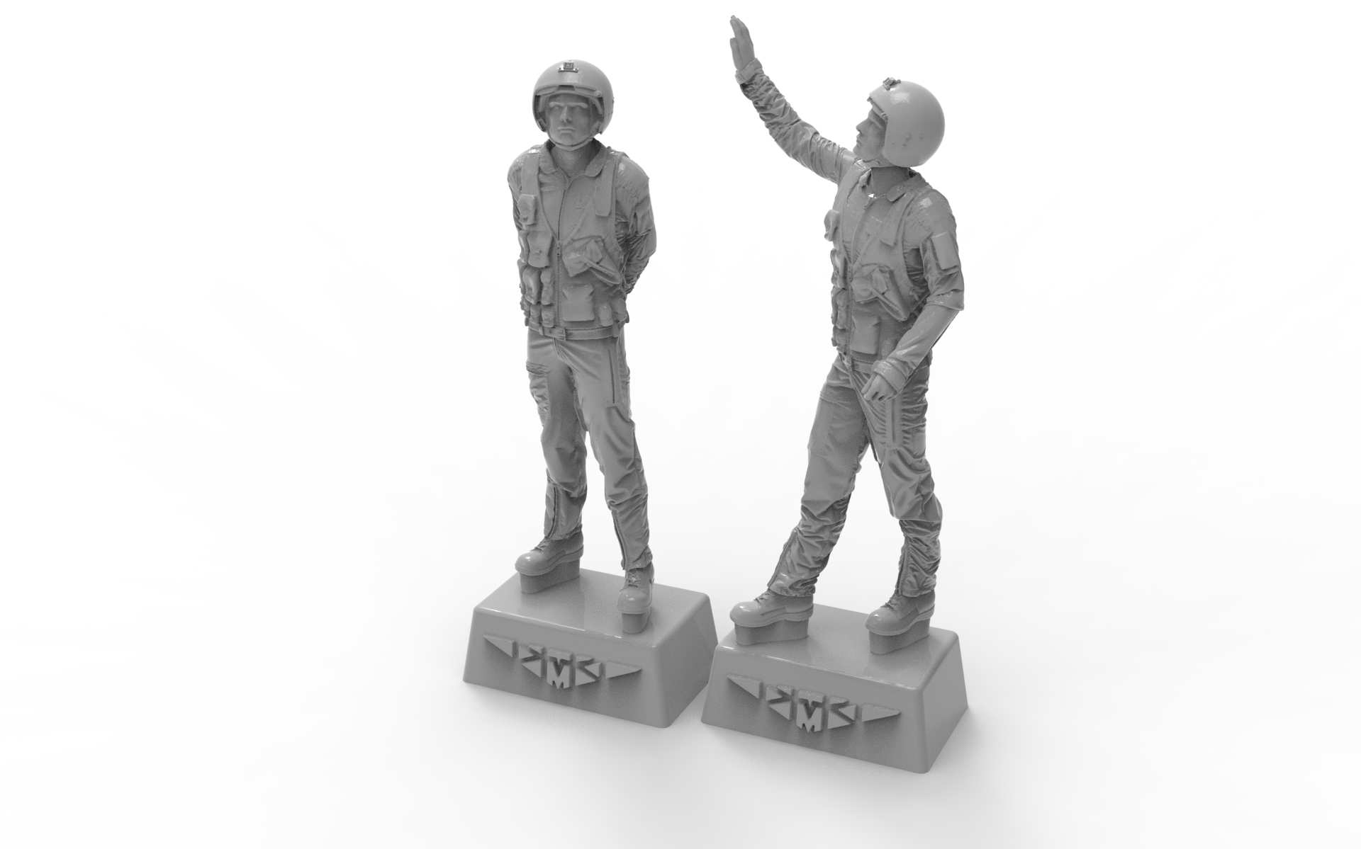 48524-1-1TMP Пилоты ВКС РФ набор №7-1 (2шт) Temp Models