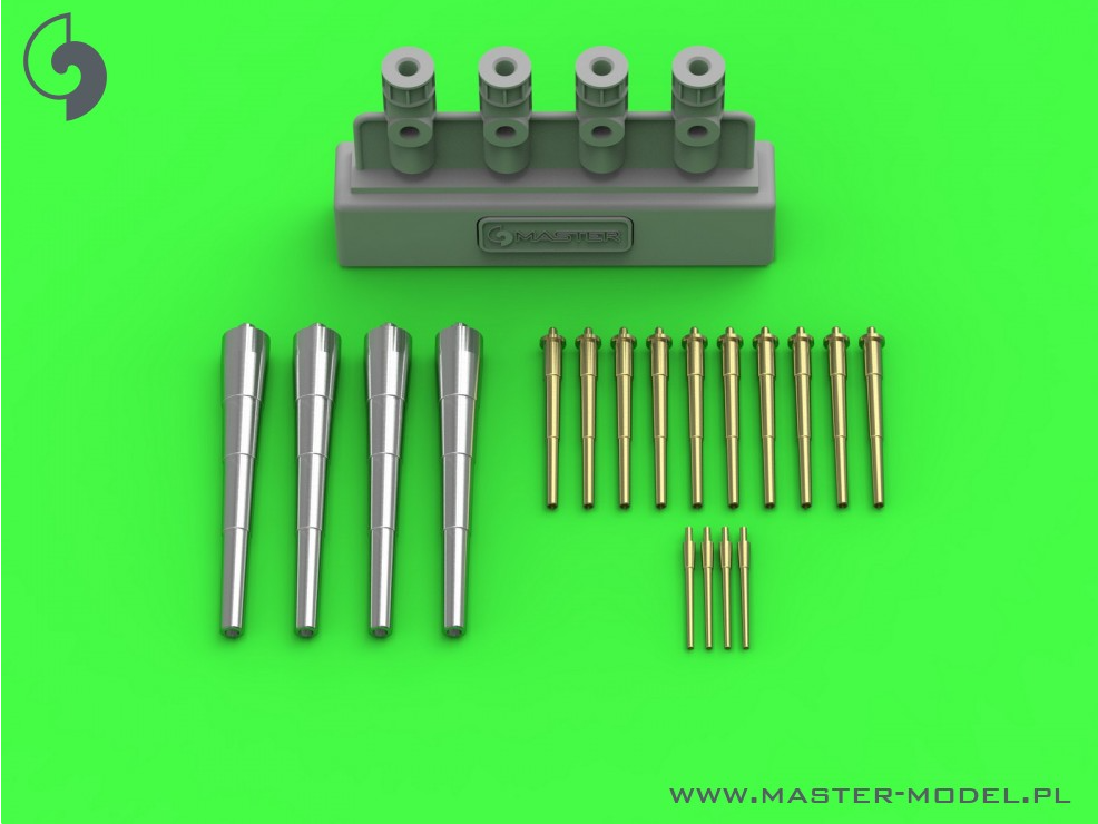 SM-350-107 Вооружение Шлезвиг-Гольштейн (1935 г.) - стволы 280мм (4шт), 150мм (10шт), 88мм (4шт) со смоляными креплениями (для комплекта Trumpeter) SM-350-107 Вооружение Шлезвиг-Гольштейн (1935 г.) - стволы 280мм (4шт), 150мм (10шт), 88мм (4шт) со смоляными креплениями (для комплекта Trumpeter)