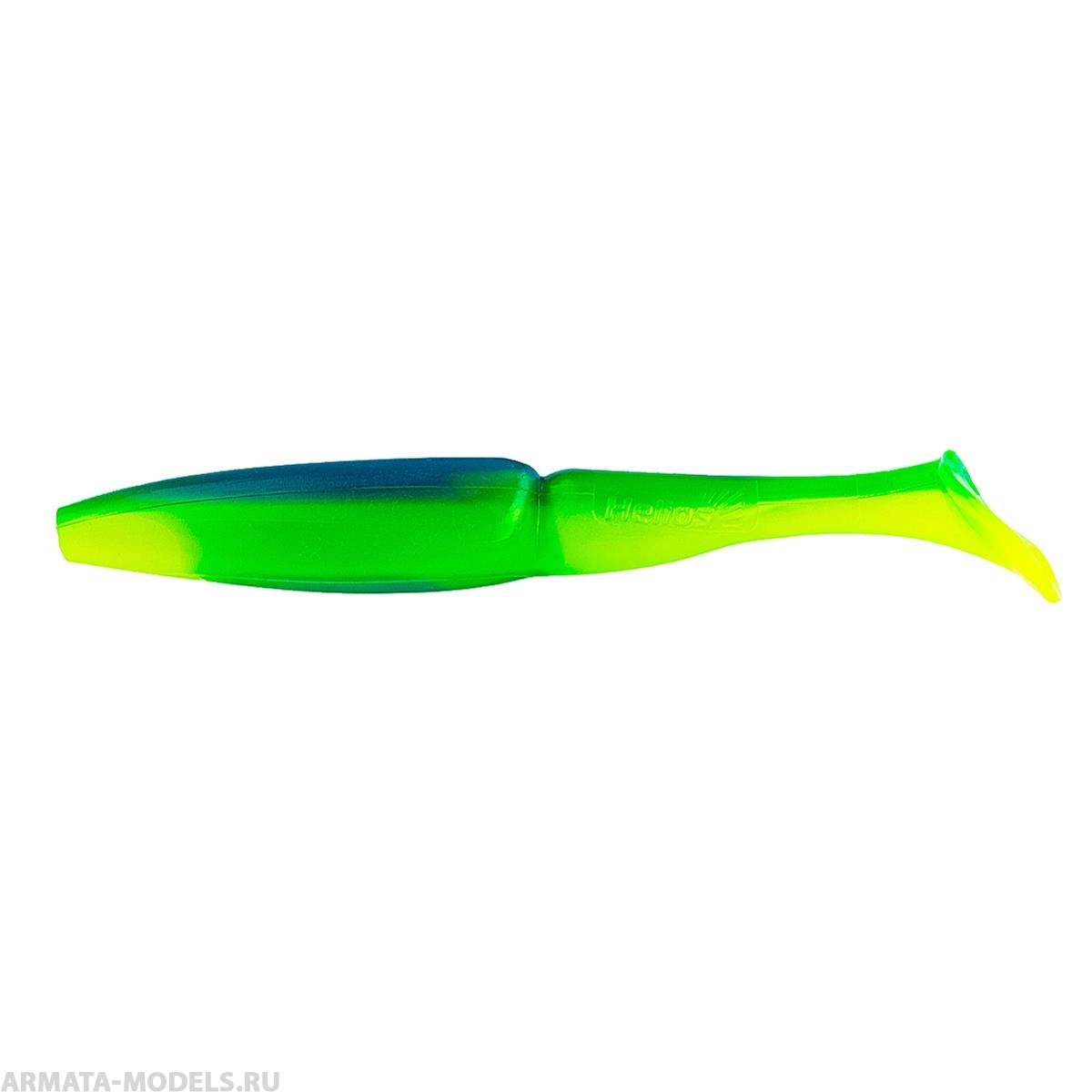 Виброхвост Guru 5,0"/12,7 см Blue Lime 5шт. (HS-31-040) Helios Виброхвост Guru 5,0"/12,7 см Blue Lime 5шт. (HS-31-040) Helios