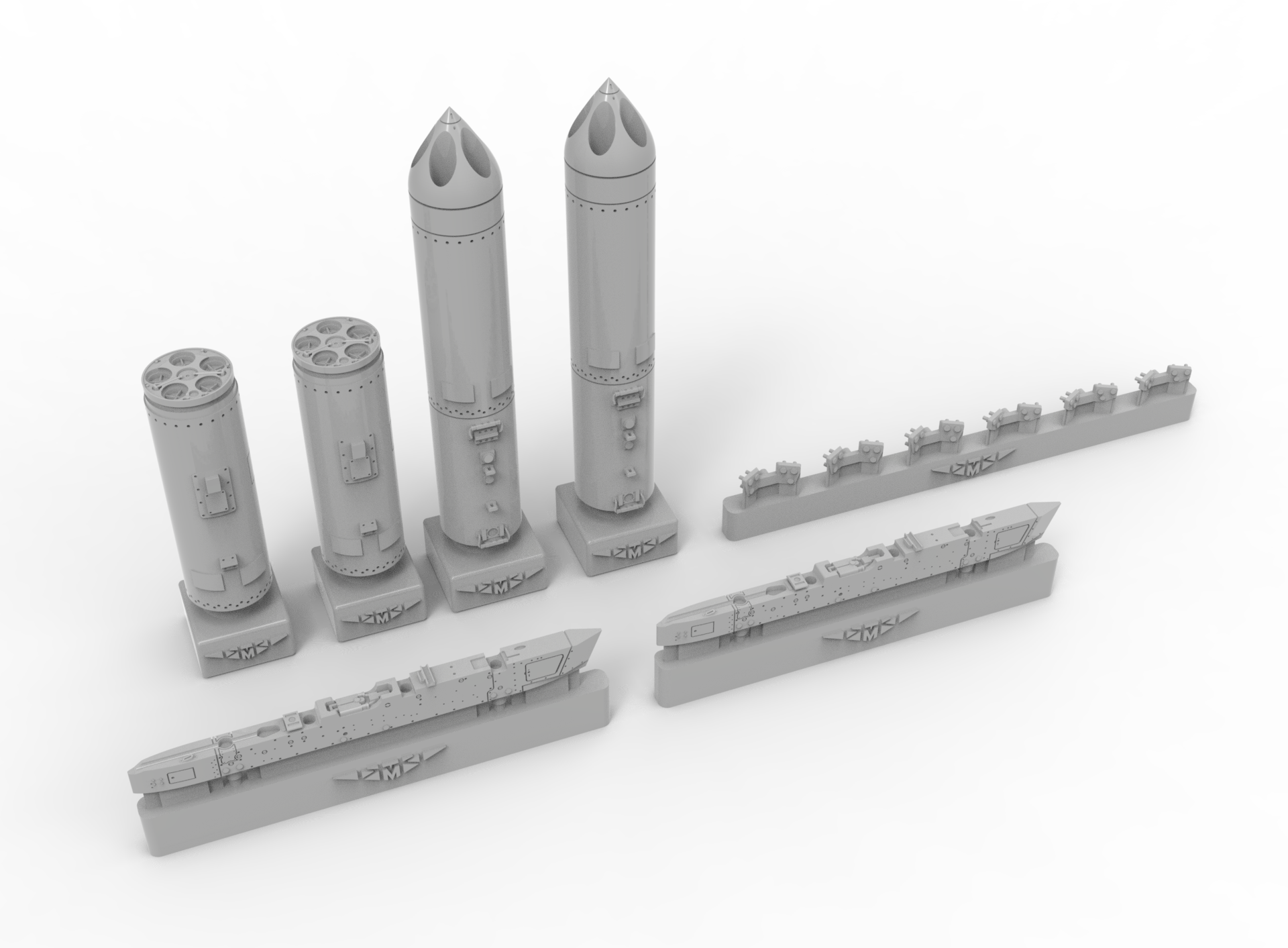 48239-1TMP БЛОК НЕУПРАВЛЯЕМЫХ РАКЕТ Б13 Л Temp Models