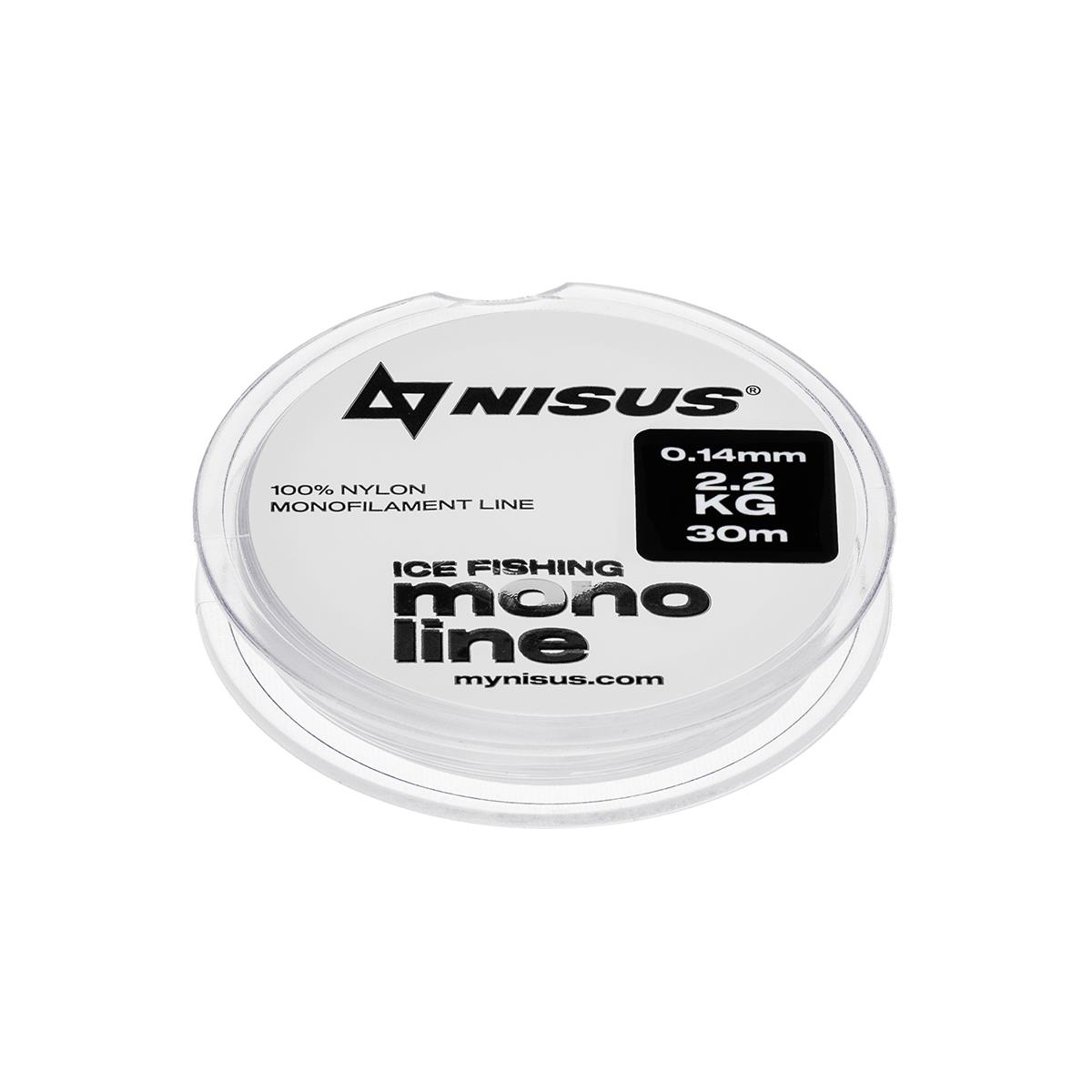 Леска MONOLINE ICE FISHING 0,14mm/30m Nylon Transparent (N-MIF-014-30) Nisus Леска MONOLINE ICE FISHING 0,14mm/30m Nylon Transparent (N-MIF-014-30) Nisus