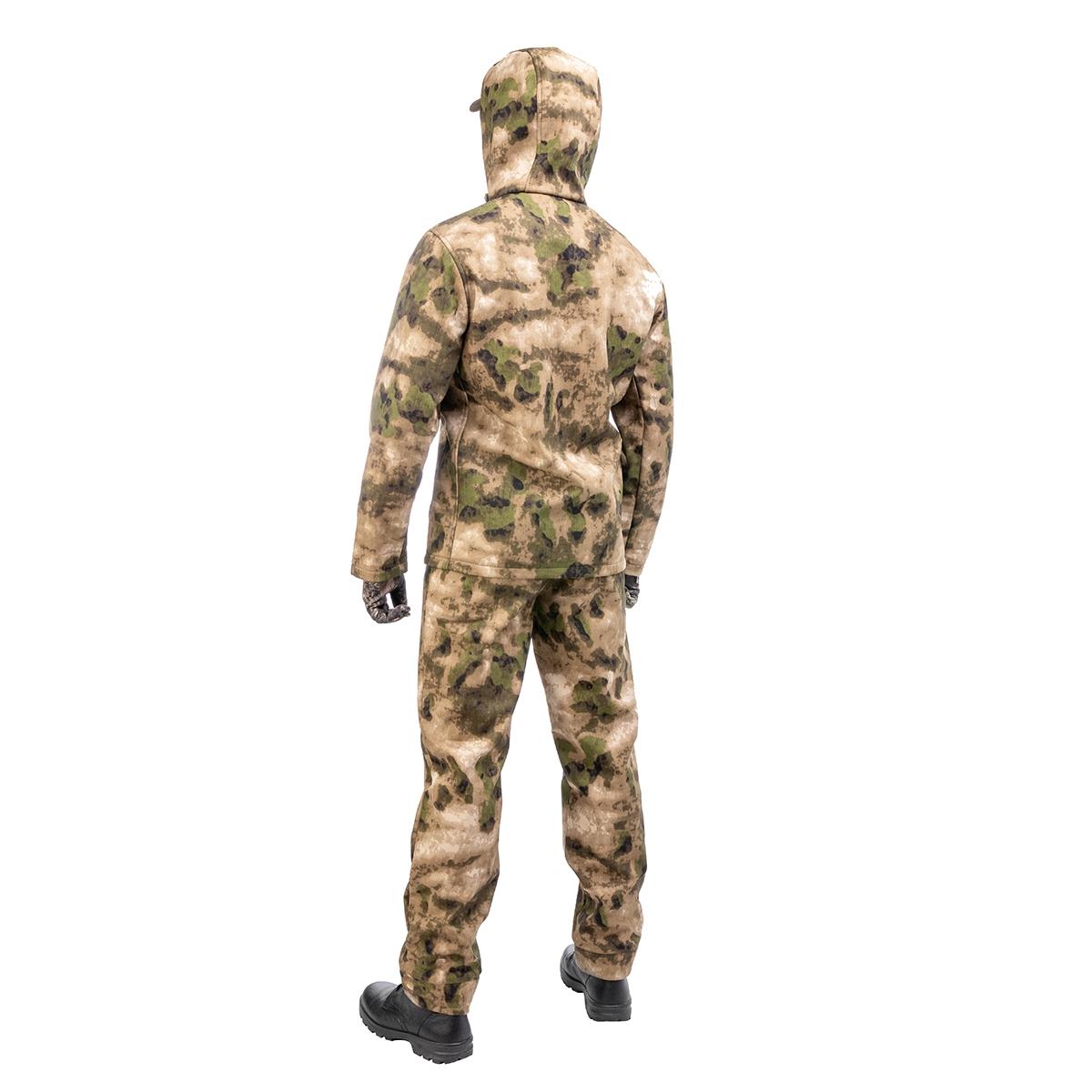 Костюм демисезонный КУМИР PRO, soft shell, цв.Мох р.52-54/170-176 Helios