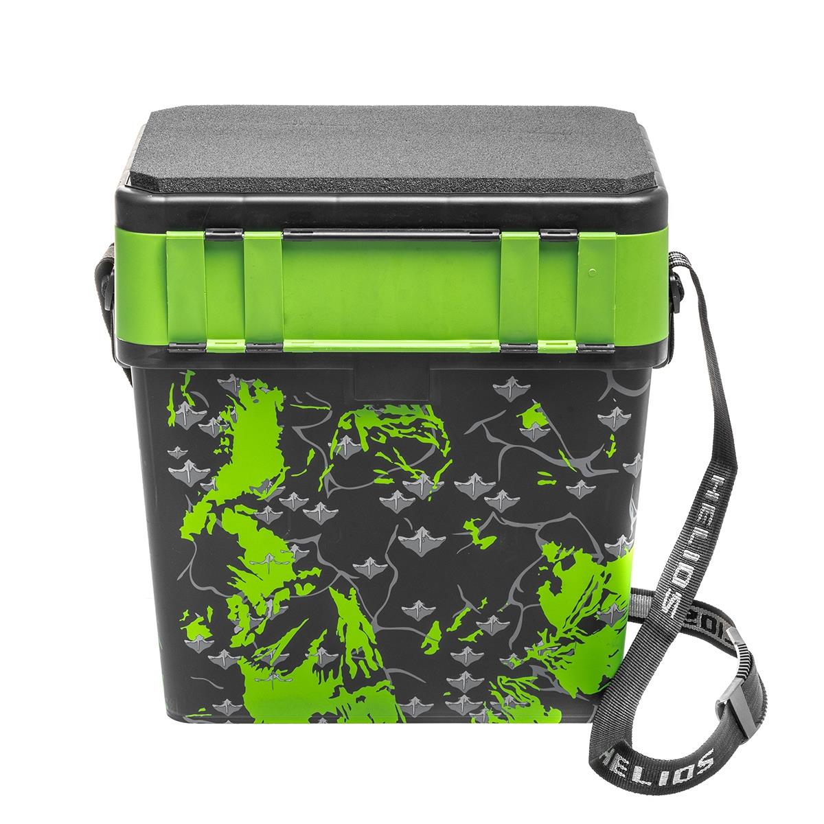 Ящик рыболовный зимний SHARK салатовый (HS-IB-19-SHG) Helios Ящик рыболовный зимний SHARK салатовый (HS-IB-19-SHG) Helios