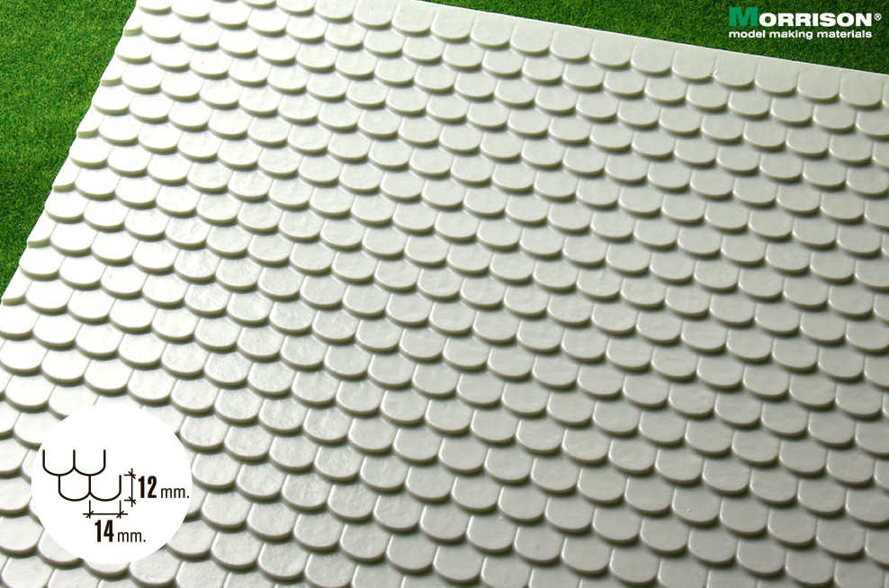 041tbh012 Объёмная текстура черепицы «Бобровый хвост». М1:12 (Лист А3- 28см.х38см.) 041tbh012 Объёмная текстура черепицы «Бобровый хвост». М1:12 (Лист А3- 28см.х38см.)