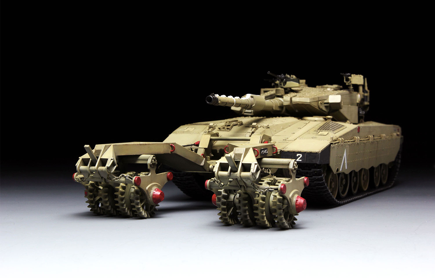 TS-005 Merkava Mk.3 BAZ w/Nochri Dalet Mine Roller S Meng TS-005 Merkava Mk.3 BAZ w/Nochri Dalet Mine Roller S Meng
