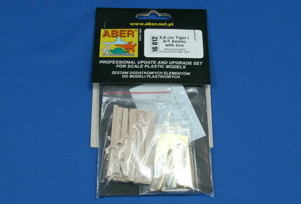 ABR-16-012  Дополнения для  8,8 cm Tiger I A/T Ammo with box для  1/16 ABR-16-012  Дополнения для  8,8 cm Tiger I A/T Ammo with box для  1/16