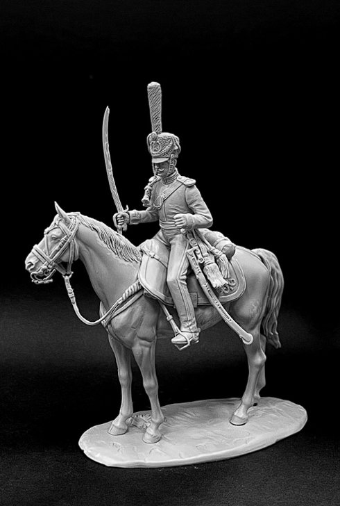 CHM-54297. Обер-офицер конных полков Полтавского ополчения, Россия 1812-14 гг. 54 мм. Материал - смола. Chronos Miniatures CHM-54297. Обер-офицер конных полков Полтавского ополчения, Россия 1812-14 гг. 54 мм. Материал - смола. Chronos Miniatures