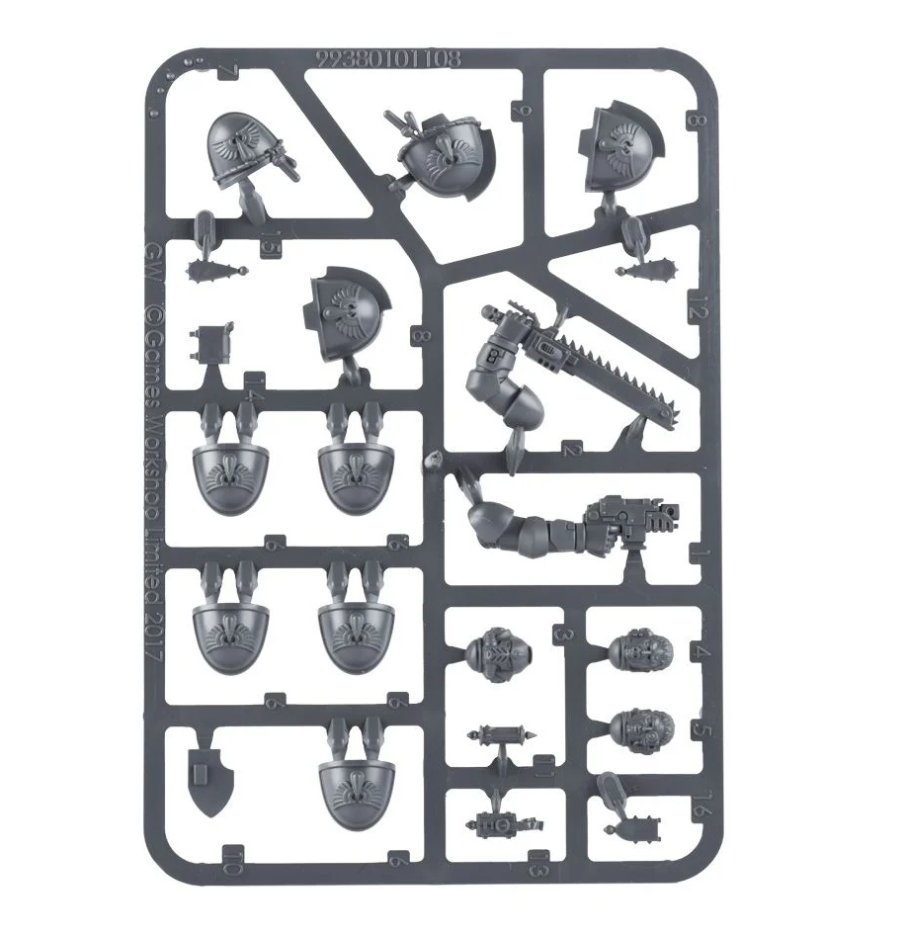 41-30GW Набор улучшений для Примарисов Кровавых Ангелов (Blood Angels Primaris Upgrades) 41-30GW Набор улучшений для Примарисов Кровавых Ангелов (Blood Angels Primaris Upgrades)