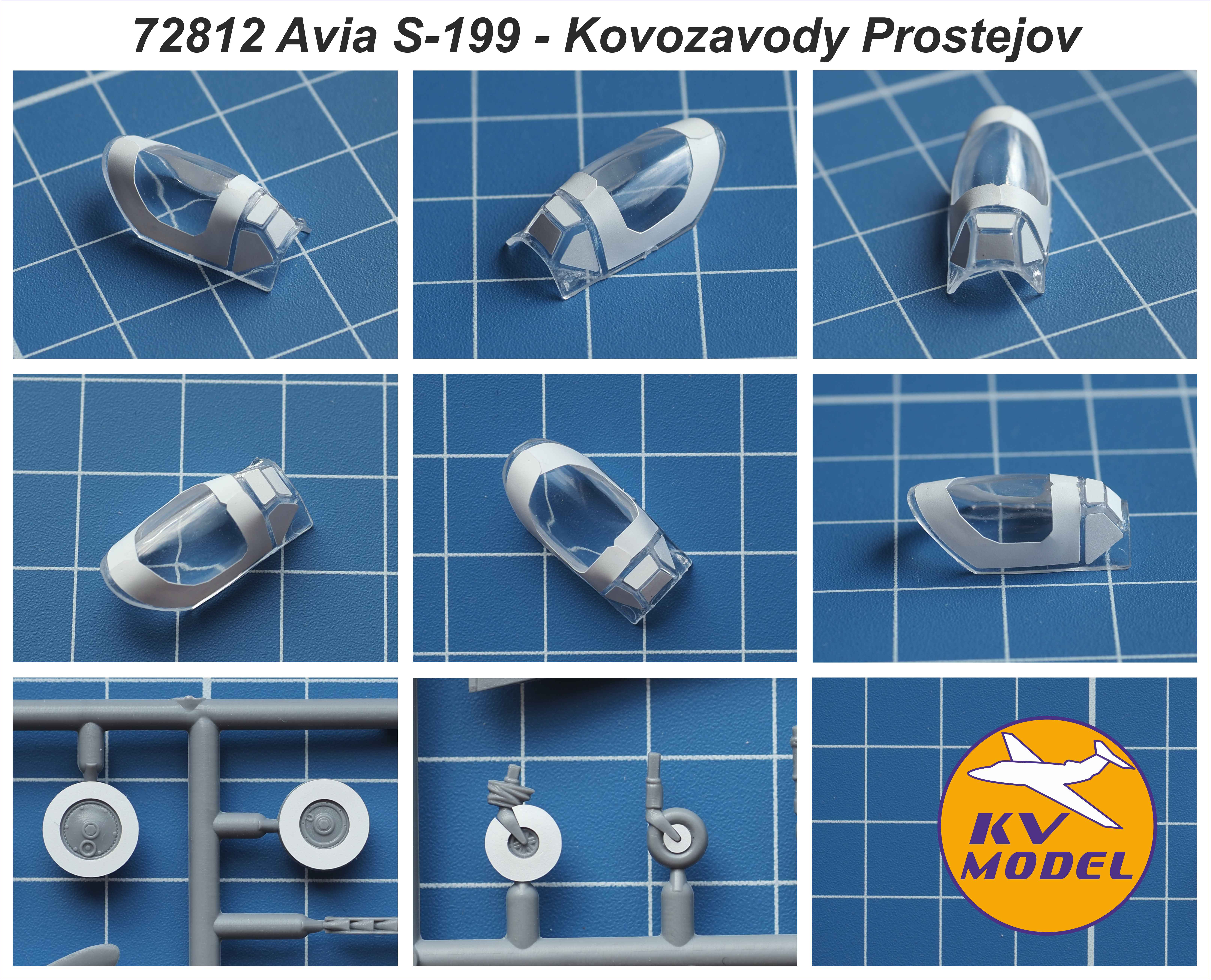 72812KV Окрасочная маска Avia S-199 (Kovozavody Prostejov #KPM0010, #KPM0009, #KPM0019, #KPM0218) + маски на диски и колеса