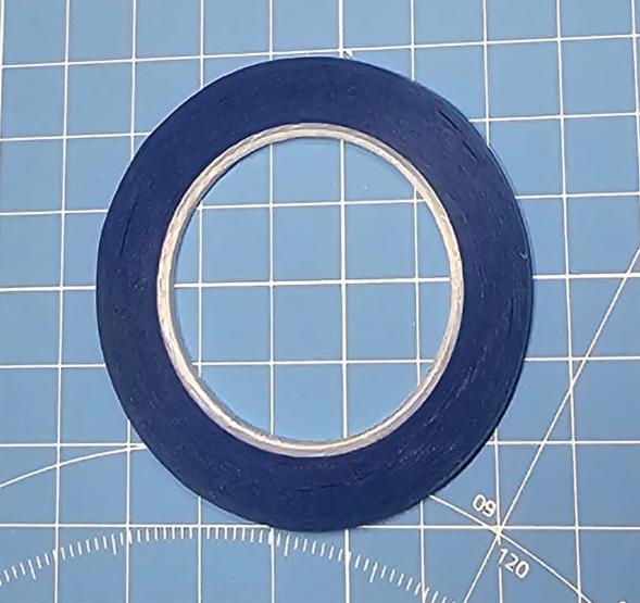 63131J Маскировочная лента, бумага,  1,5  мм х 18 м