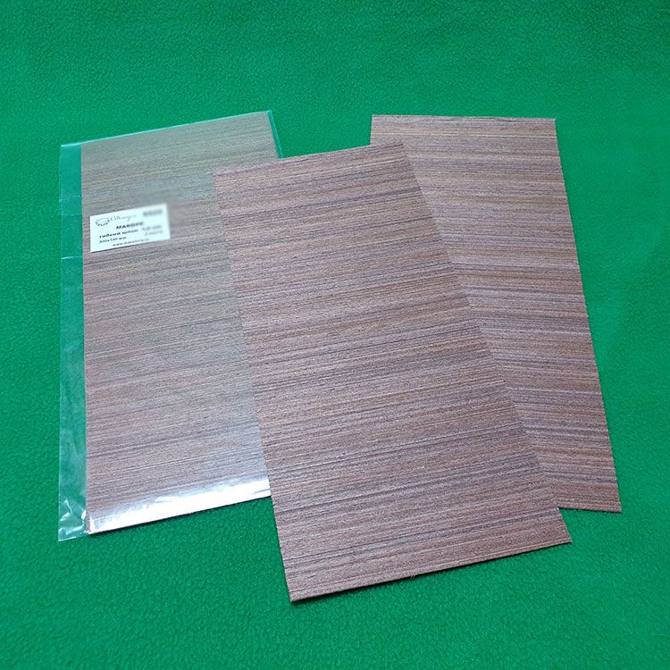 5528 гибкий шпон 1 мм макоре 300х140 мм - 1 лист