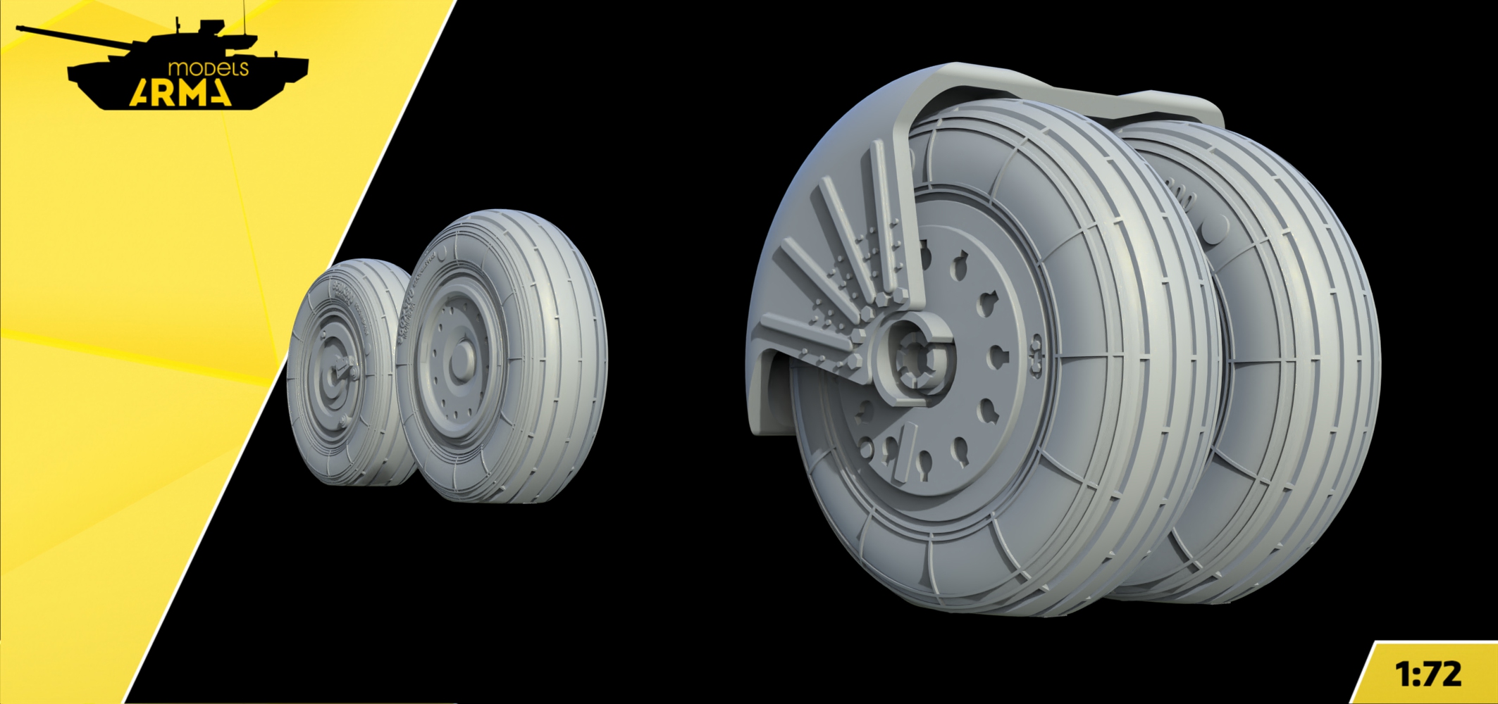 AM72478 Колеса для Миг-31