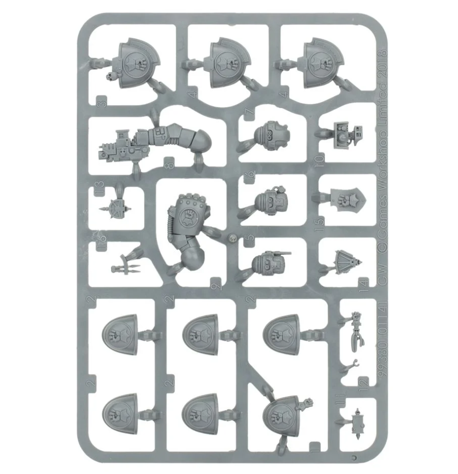 55-26GW Набор улучшений для Примарисов Имперских Кулаков (Imperial Fists Primaris Upgrades and Transfers) 55-26GW Набор улучшений для Примарисов Имперских Кулаков (Imperial Fists Primaris Upgrades and Transfers)