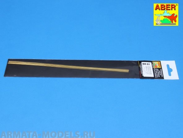 ABR-BR-07  Дополнения для  Brass  round rods fi 0,7mm length 250mm x 7 pcs. для ABR-BR-07  Дополнения для  Brass  round rods fi 0,7mm length 250mm x 7 pcs. для