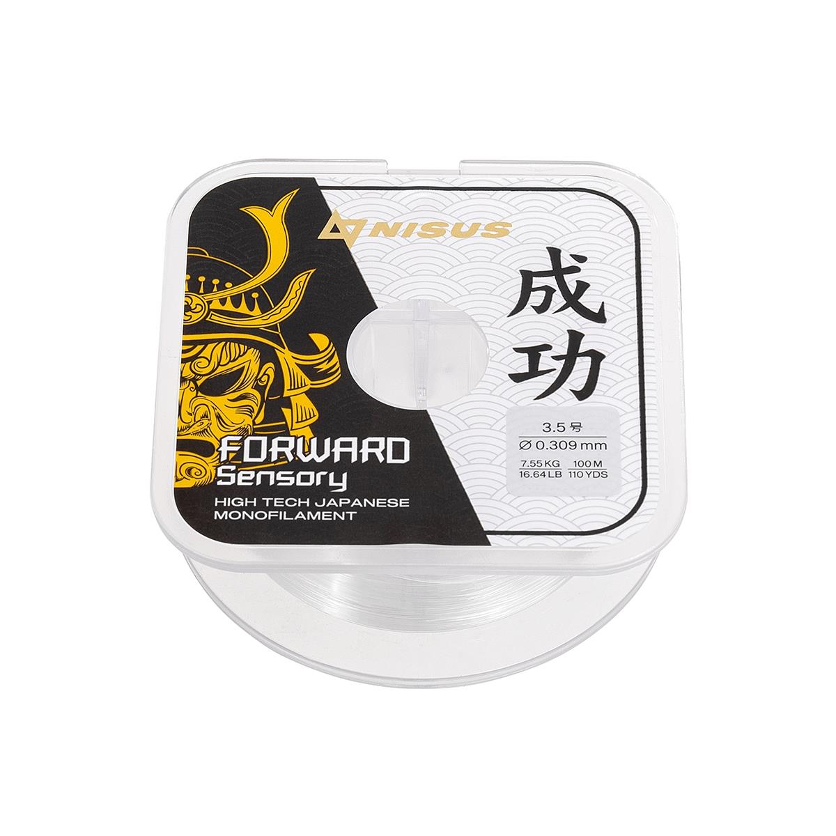 Леска FORWARD Sensory 0,309mm/100m Nylon Transparent (N-FS-0309-100) Nisus( цена указана за упаковку, в количестве 10шт.)