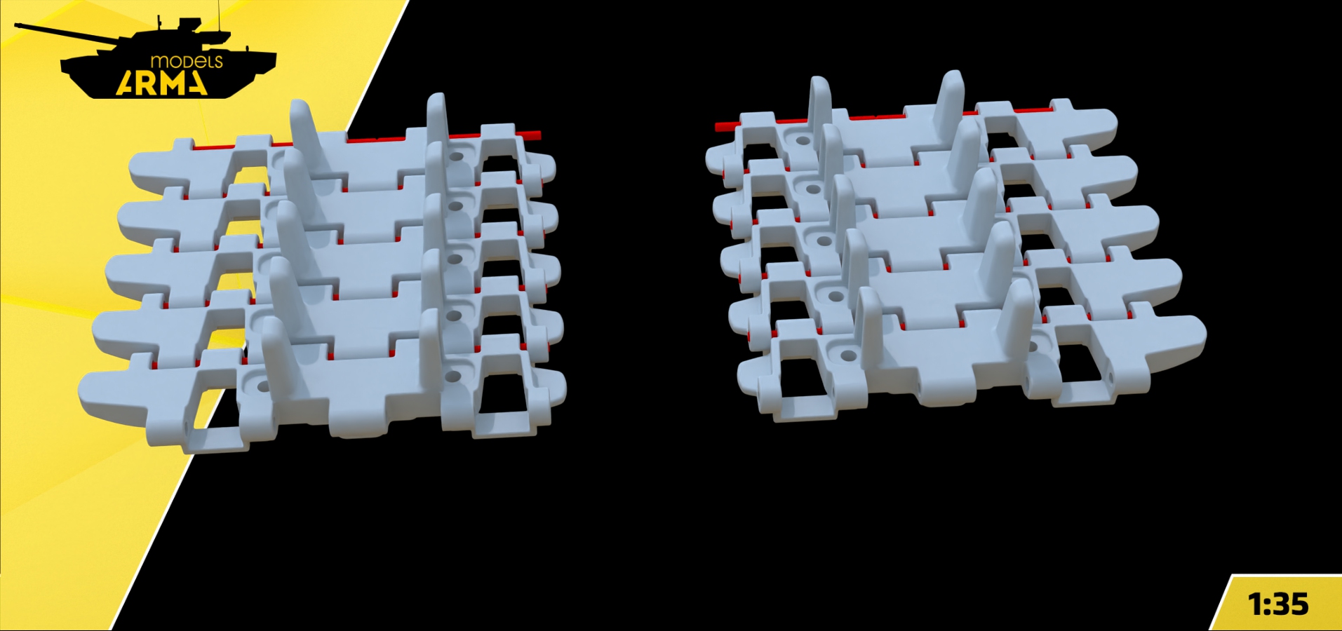 AM35978 Гусеница широкая МТ-ЛБ (Не для свободной продажи)