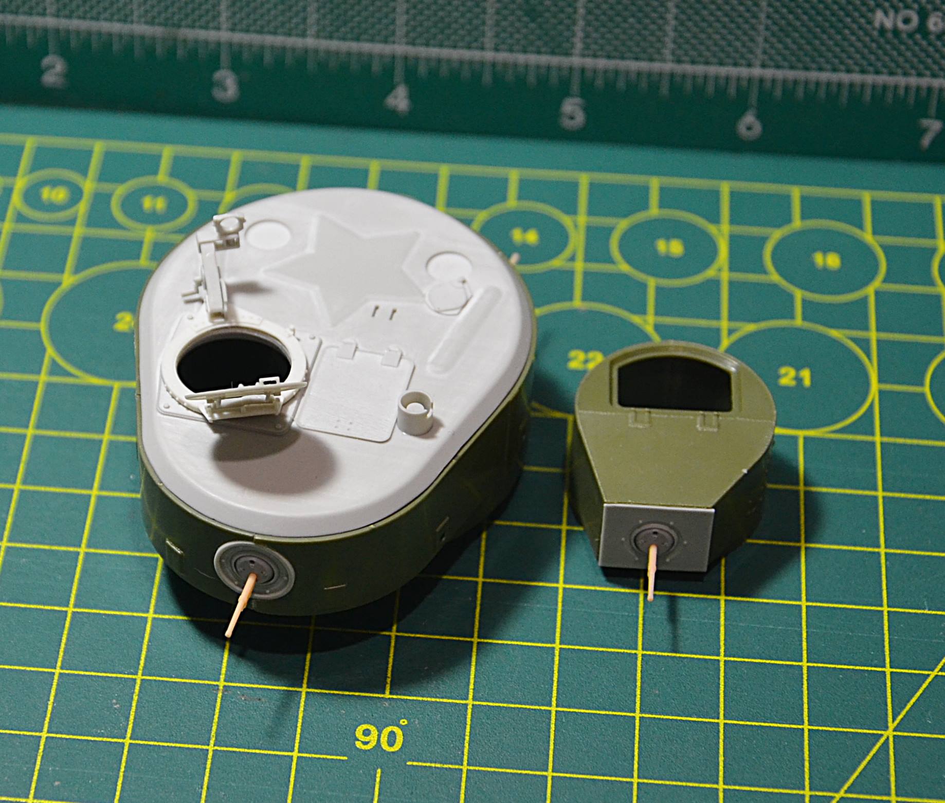 SPM35046 Корректирующий набор деталей танк Т-28 Для модели Zvezda