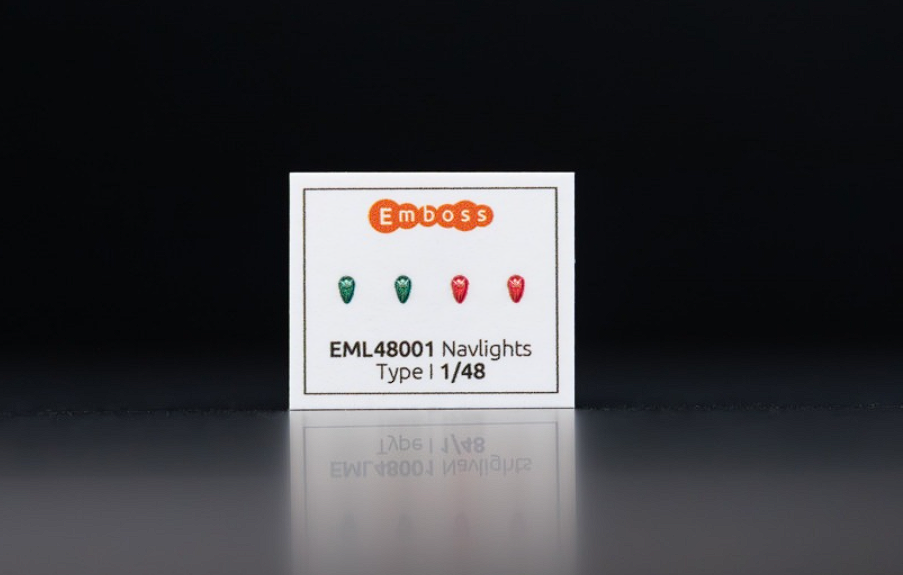 EML48001 Навигационные огни БАНО Тип1 1:48 (3D декаль)