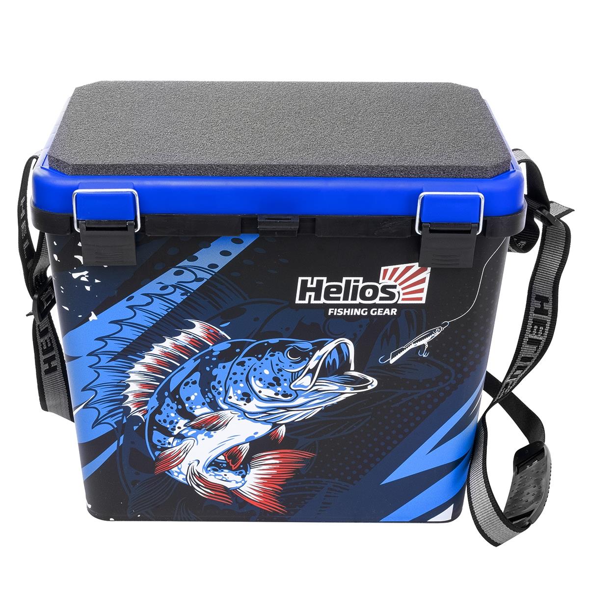 Ящик рыболовный зимний ICE FISHING PERCH односекционный синий (HS-IB-19-IFB-1) Helios Ящик рыболовный зимний ICE FISHING PERCH односекционный синий (HS-IB-19-IFB-1) Helios