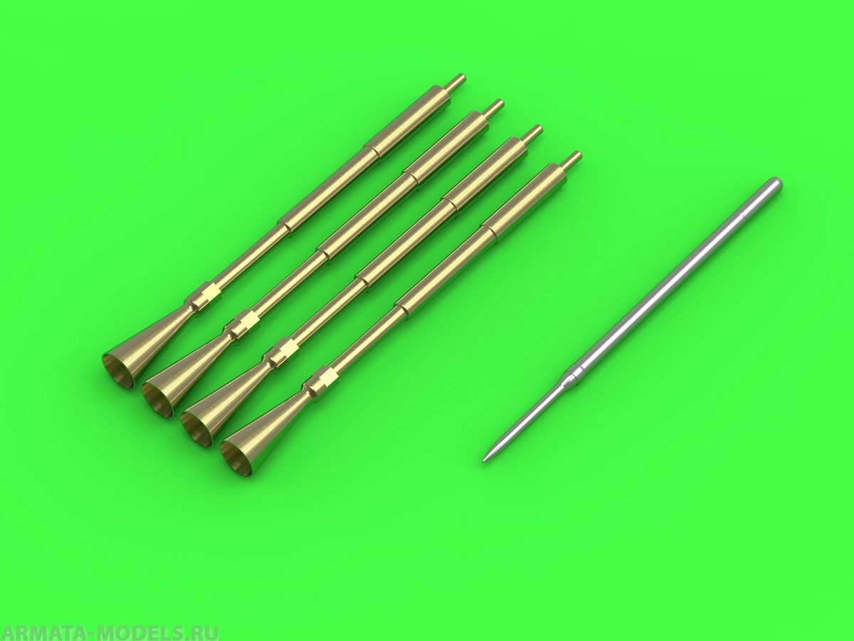 AM-32-094 A-1 Skyraider - 20-мм пушечные стволы с пламегасителями и трубкой Пито AM-32-094 A-1 Skyraider - 20-мм пушечные стволы с пламегасителями и трубкой Пито