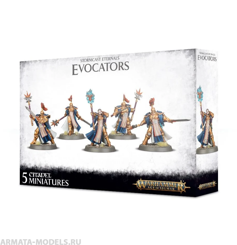 96-42GW Набор Грозорожденные Вечные. Эвокаторы (Stormcast Eternals Evocators) 96-42GW Набор Грозорожденные Вечные. Эвокаторы (Stormcast Eternals Evocators)