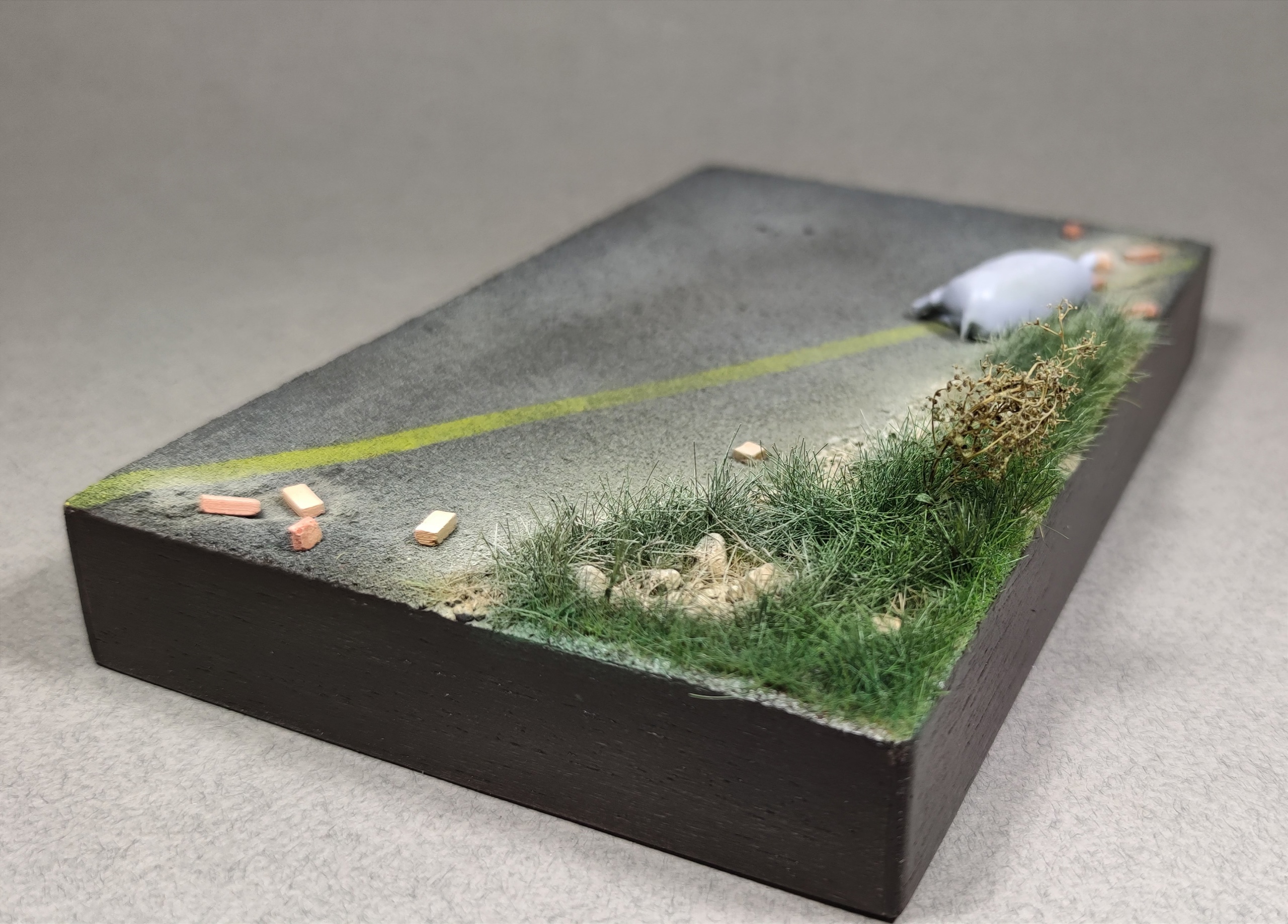 AM35662 Подставка авторская «Где-то по дороге» (12*20 см)