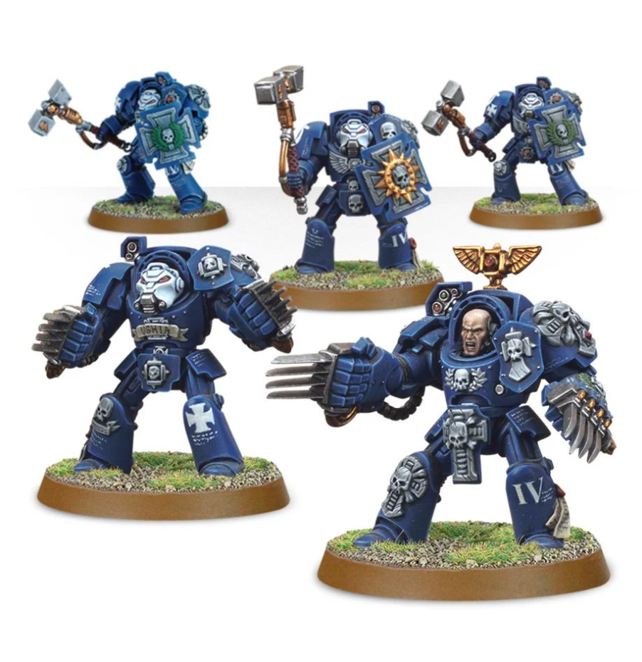48-34 Набор Космодесант. Штурмовой Отряд Терминаторов (Space Marines Terminator Assault Squad) (2020) 48-34 Набор Космодесант. Штурмовой Отряд Терминаторов (Space Marines Terminator Assault Squad) (2020)