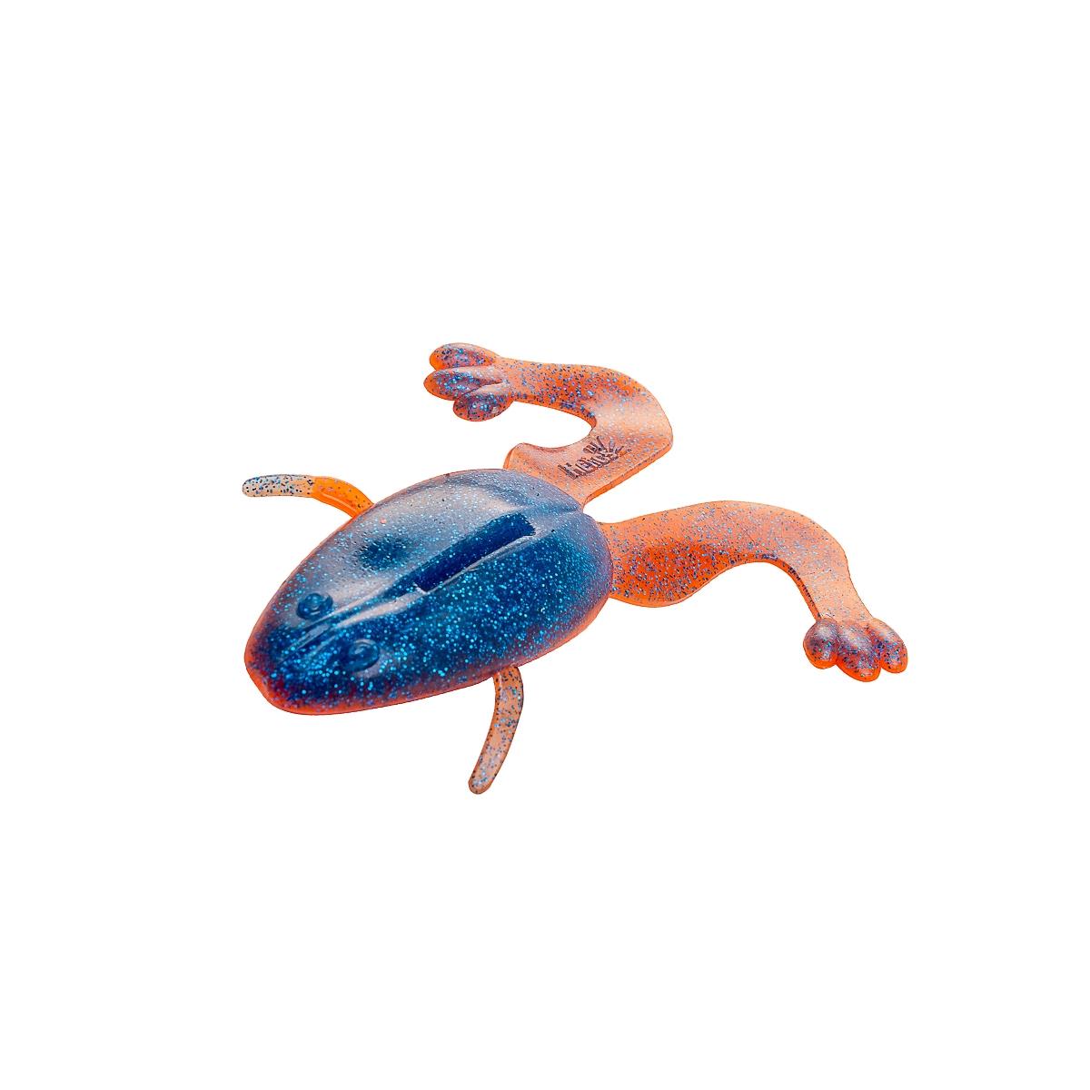 Лягушка Crazy Frog 2,36"/6,0 см Star Blue & Orange 10шт. (HS-22-044) Helios Лягушка Crazy Frog 2,36"/6,0 см Star Blue & Orange 10шт. (HS-22-044) Helios