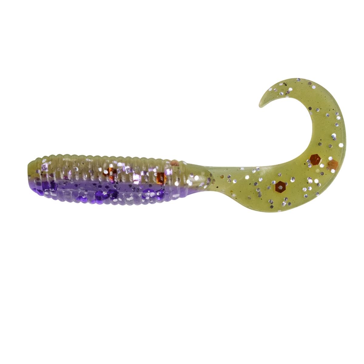 Твистер Тiny Credo 1,55"/4 см Fio & Lime  12шт. (HS-8-014) Helios