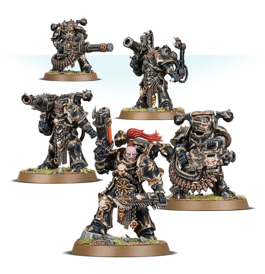 43-61GW Набор Космодесант Хаоса. Разорители (Chaos Space Marines Havocs) 43-61GW Набор Космодесант Хаоса. Разорители (Chaos Space Marines Havocs)