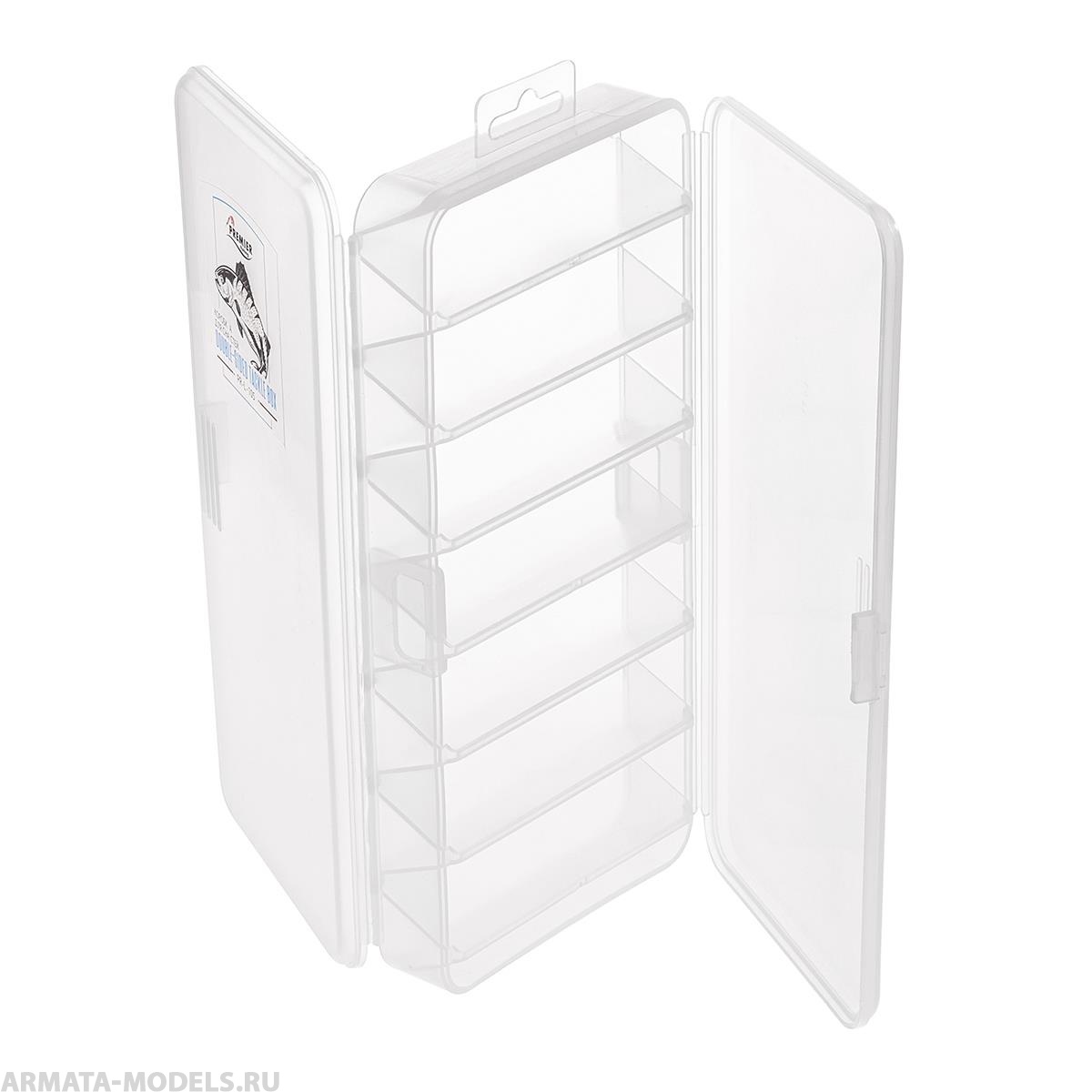 Коробка для приманок двухсторонняя 11.6х23.6х3.8см (PR-L-105) Premier