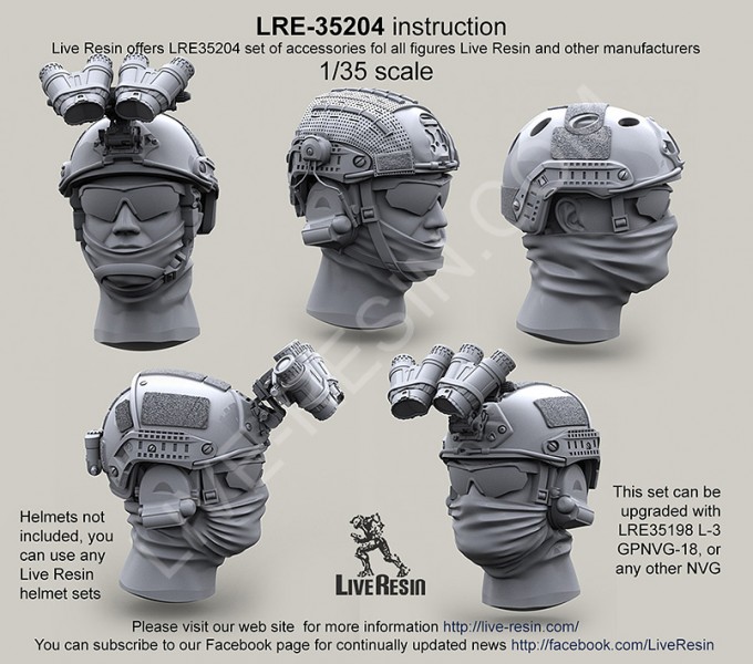 LRE35204 Набор голов с маской и гарнитурой для шлемов Ops Core и Airframe с Х назатыльником Team Wendy LRE35204 Набор голов с маской и гарнитурой для шлемов Ops Core и Airframe с Х назатыльником Team Wendy