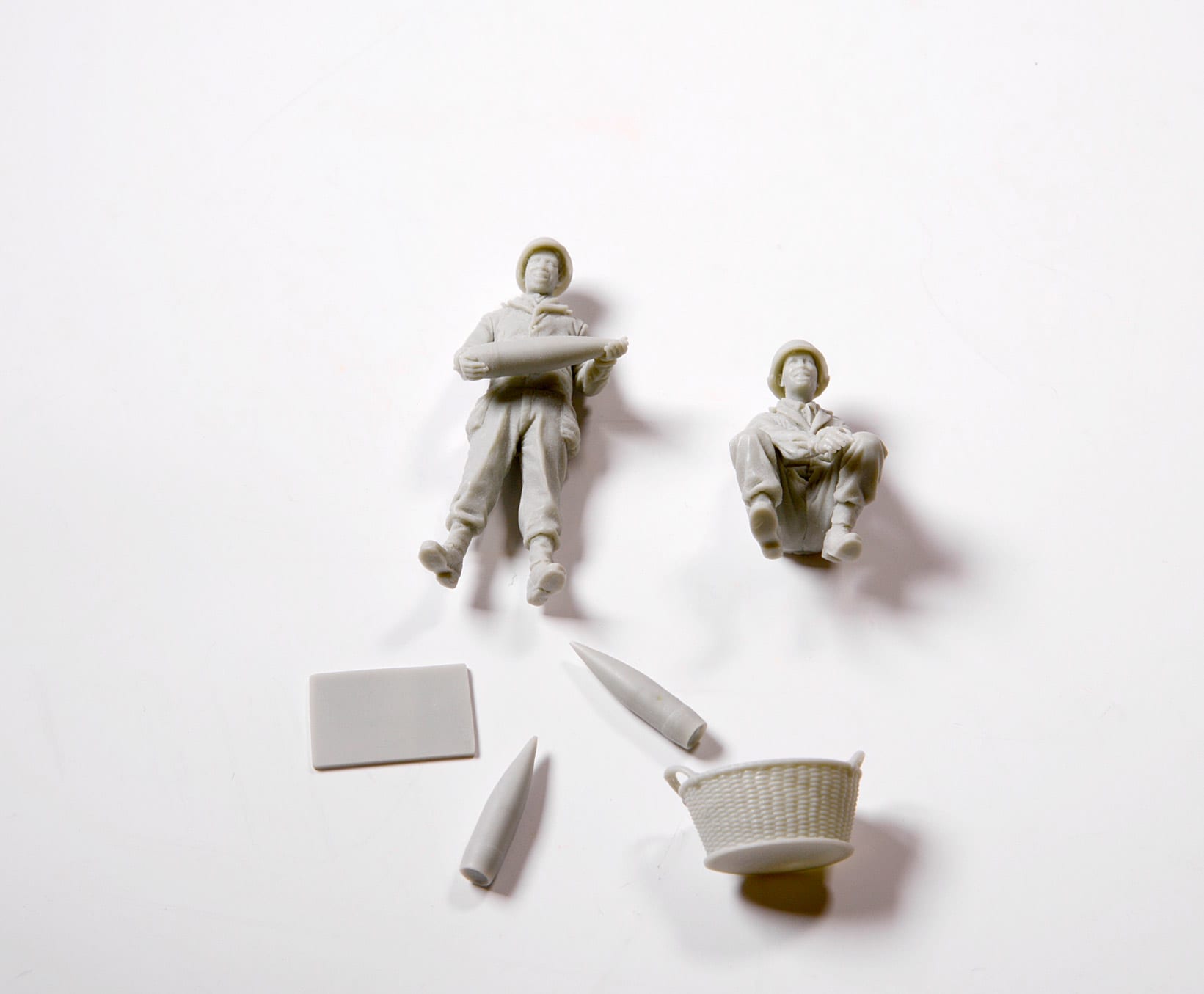 MP35-416 Пластиковые фигуры Easter Gifts WWII U.S. Artillery Crew MIG Productions