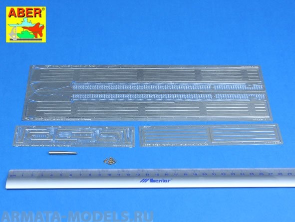 ABR-16-049  Дополнения для  Pz.Kpfw. 38 (t) Ausf. E/F vol.2 - fenders для Panda 1/16 ABR-16-049  Дополнения для  Pz.Kpfw. 38 (t) Ausf. E/F vol.2 - fenders для Panda 1/16
