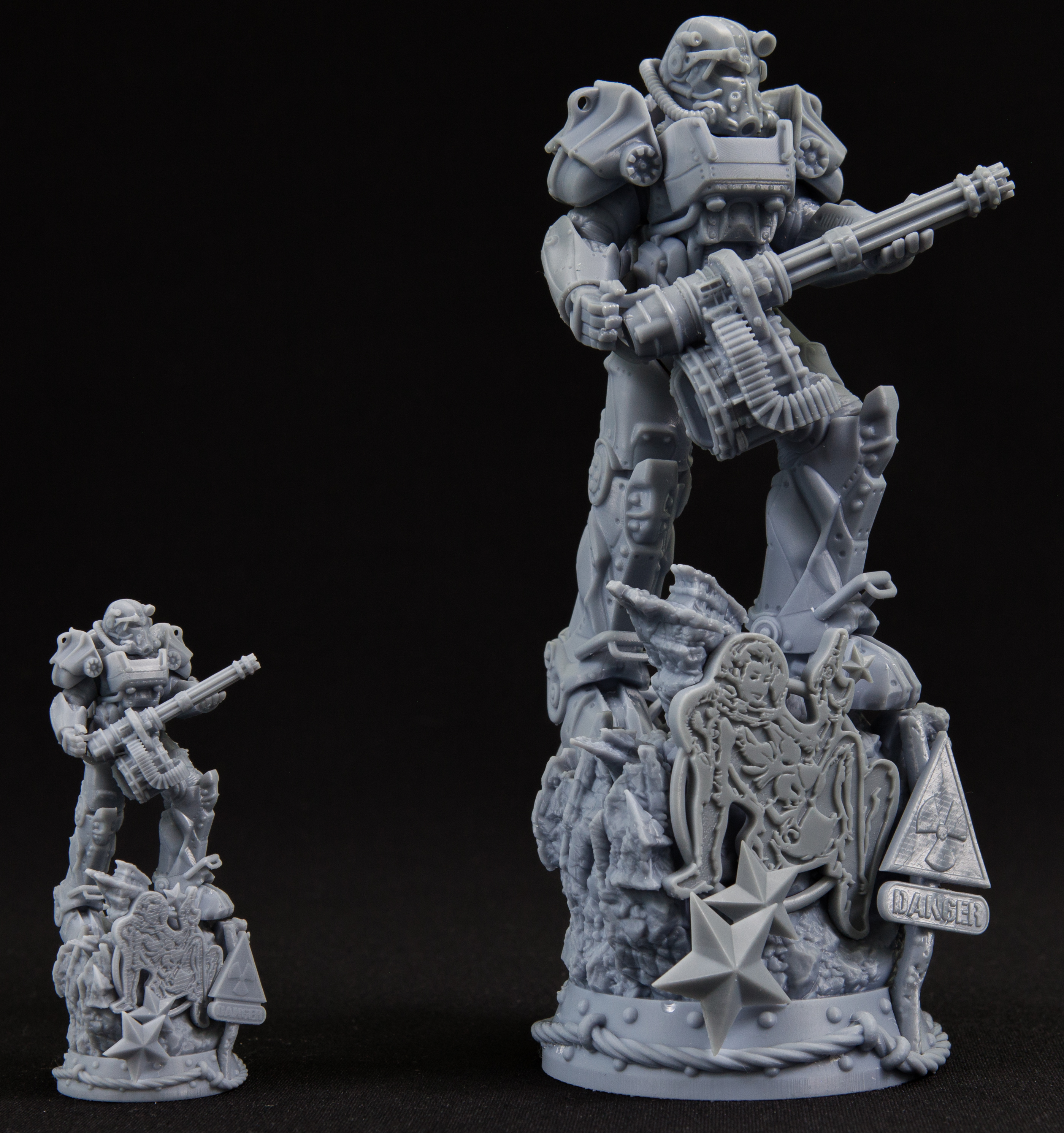 AM1600 Фигура в силовой броне Т-60. Вселенная Fallout Arma Models