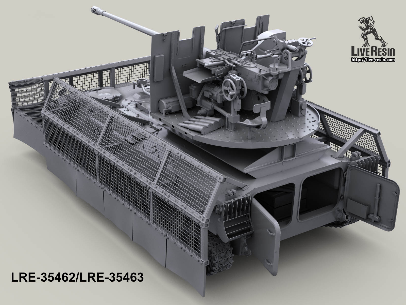 LRE35462A Конверсионный набор зенитно-артиллерийский комплекс С-60 для размещения на любой гусеничной базе (Не для свободной продажи)
