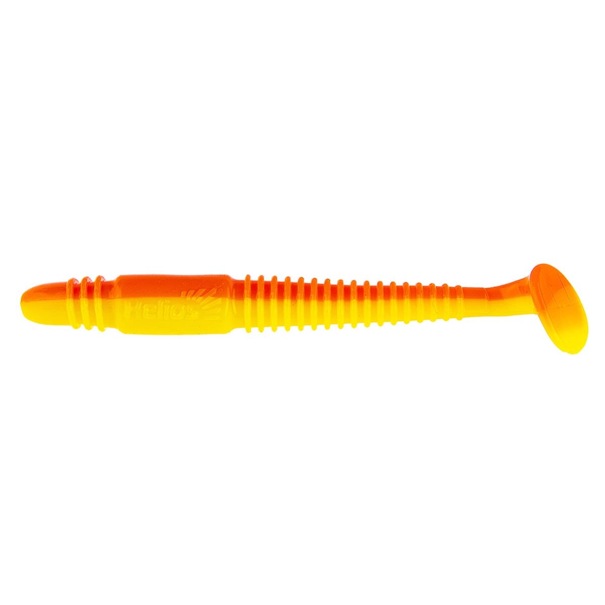 Виброхвост Minoga 3,75"/9.5 см Orange & Yellow 5шт.  (HS-17-015) Helios Виброхвост Minoga 3,75"/9.5 см Orange & Yellow 5шт.  (HS-17-015) Helios