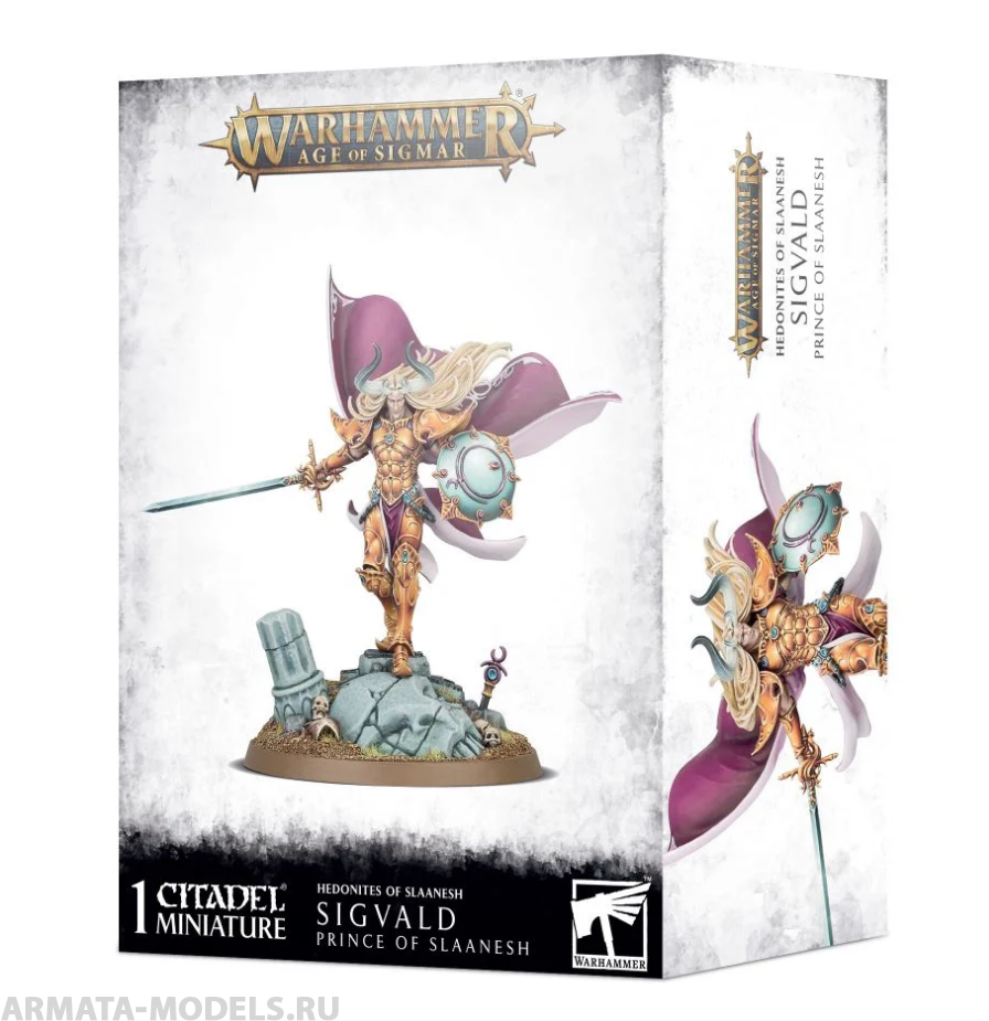 83-84GW Набор Гедонисты Слаанеш. Сигвальд, Принц Слаанеш (AoS: Hedonites of Slaanesh Sigvald, Prince of Slaanesh) 83-84GW Набор Гедонисты Слаанеш. Сигвальд, Принц Слаанеш (AoS: Hedonites of Slaanesh Sigvald, Prince of Slaanesh)