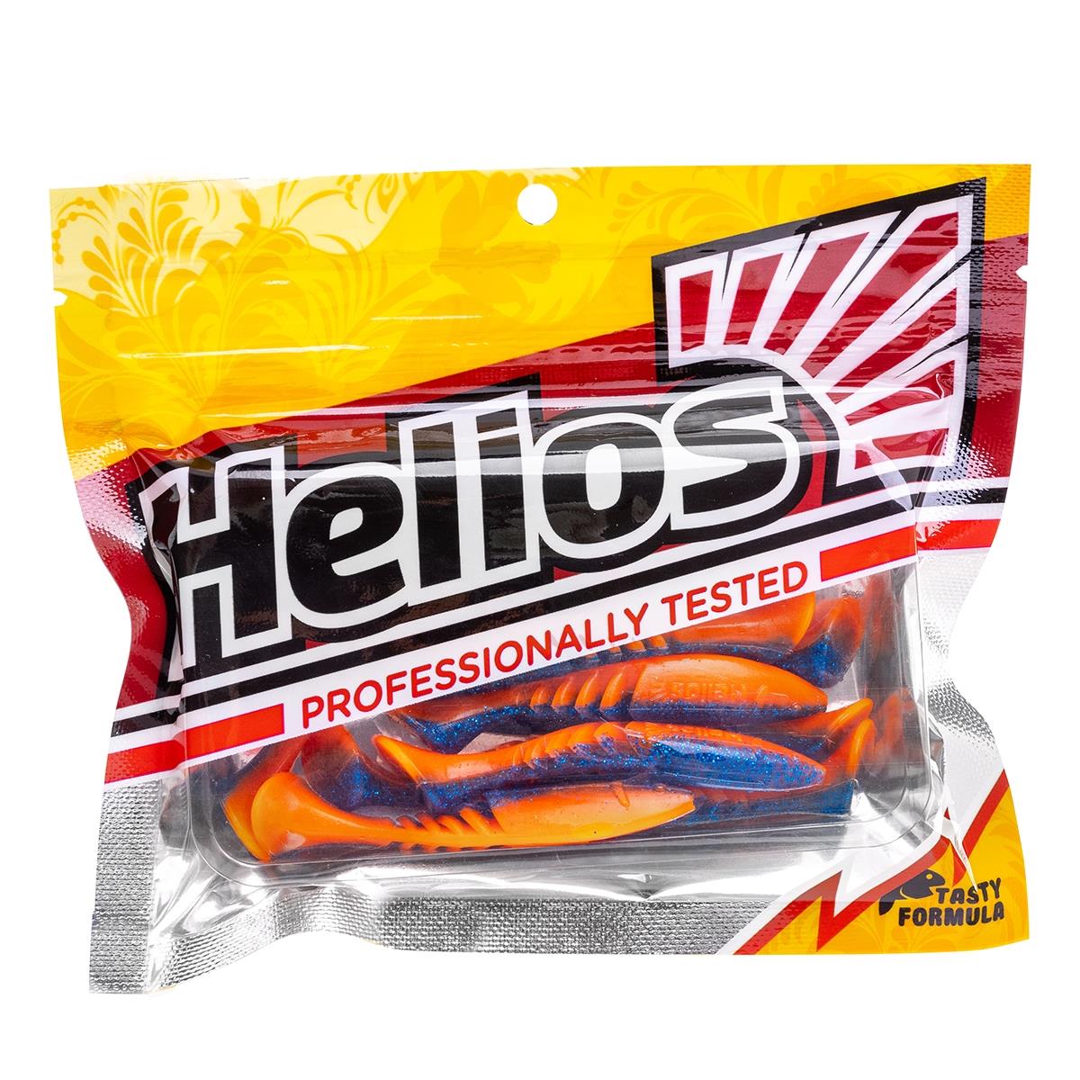 Виброхвост Slash 2,64"/6,7 см Star Blue & Orange 10шт (HS-19-044) Helios Виброхвост Slash 2,64"/6,7 см Star Blue & Orange 10шт (HS-19-044) Helios