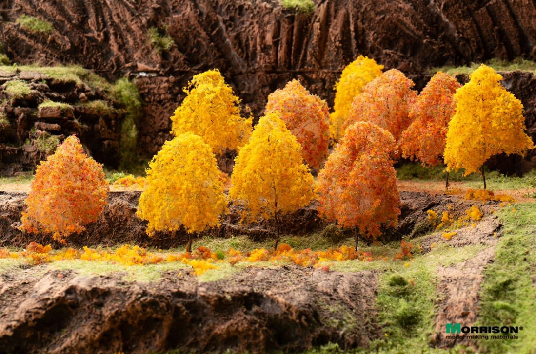 011dpr004 Деревья для макета 10 шт. Осенние деревья 5-7 см 011dpr004 Деревья для макета 10 шт. Осенние деревья 5-7 см