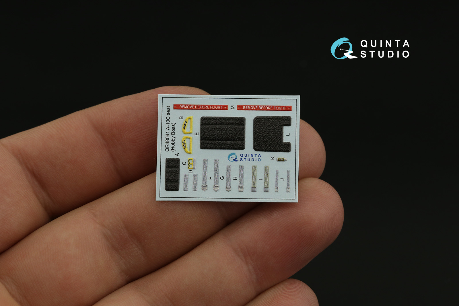 QD48361 3D Декаль интерьера кабины A-10C (Hobby Boss)