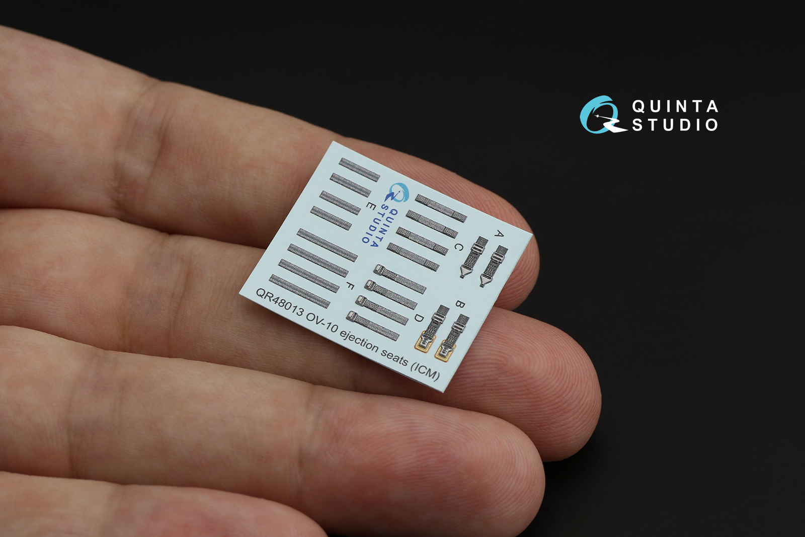 QD48252 3D Декаль интерьера кабины OV-10D Bronco (ICM)