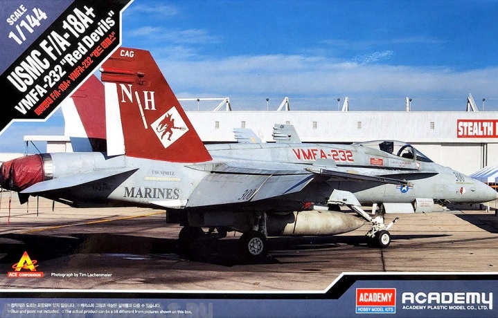12627 Игрушка авиация USMC F/A-18A+ VMFA-232 Red Devils Academy 12627 Игрушка авиация USMC F/A-18A+ VMFA-232 Red Devils Academy