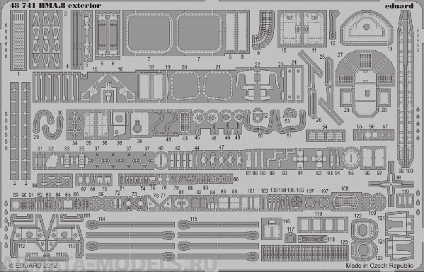 48741ED  Lynx HMA.8 exterior (for Airfix kit) 1/48 48741ED  Lynx HMA.8 exterior (for Airfix kit) 1/48