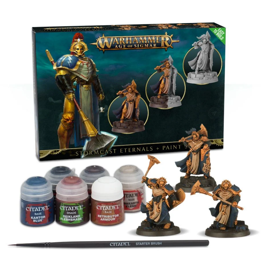 60-10-60GW Набор Грозорожденные Вечные + краски (Stormcast Eternals + Paint Set) 60-10-60GW Набор Грозорожденные Вечные + краски (Stormcast Eternals + Paint Set)