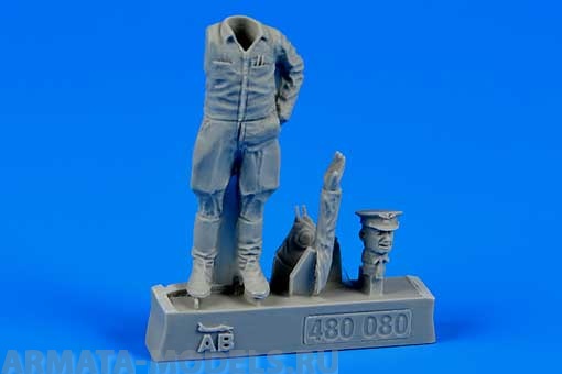 480080AERO  Фигура Soviet Air Force Colonel Korean War 1951 1/48 AEROBONUS 480080AERO  Фигура Soviet Air Force Colonel Korean War 1951 1/48 AEROBONUS