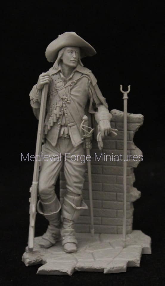 C-75-050 Фигура d’Artagnan Medieval Forge Miniatures