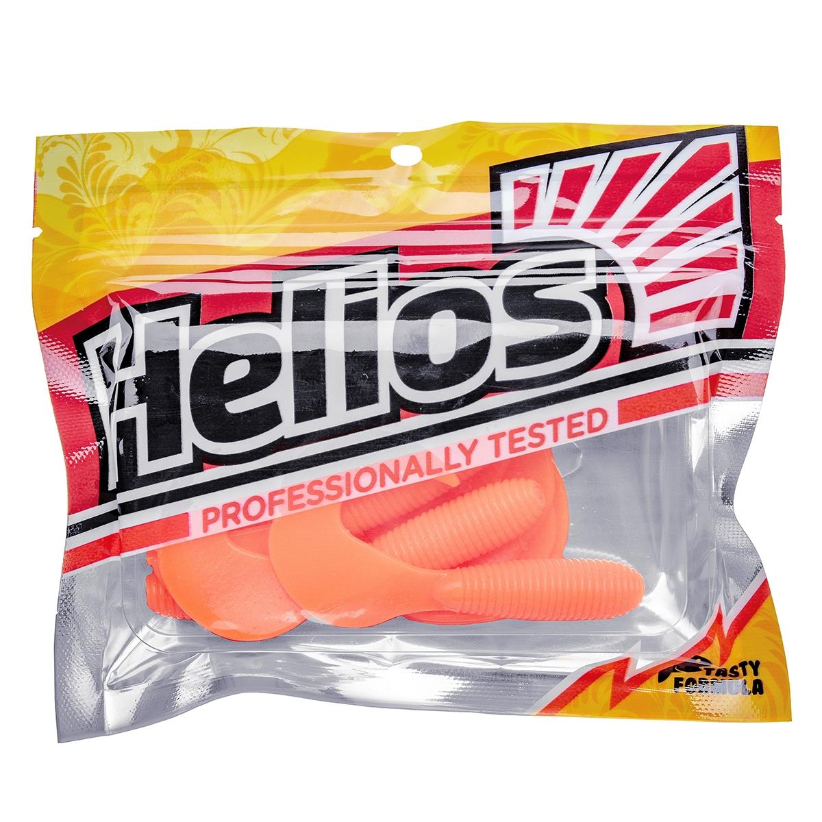 Твистер Credo 3,35"/8,5 см Orange 7шт. (HS-11-024) Helios Твистер Credo 3,35"/8,5 см Orange 7шт. (HS-11-024) Helios