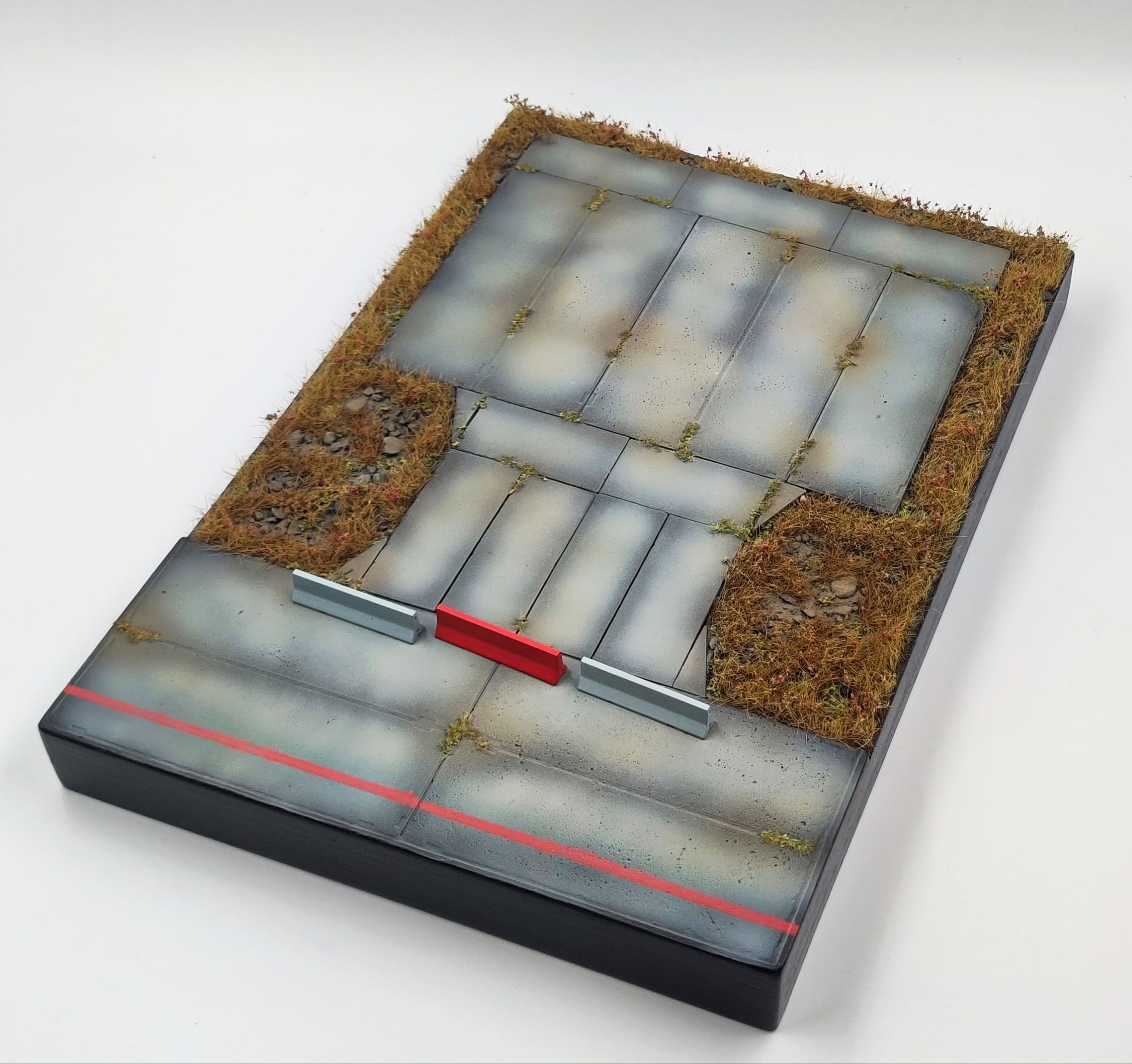 HE-48042 Подставка площадка осень (Аксессуары неокрашенные в комплекте) Размер 35х25см